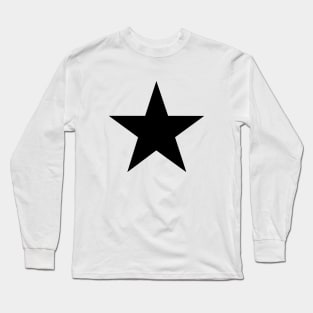 Black Star Long Sleeve T-Shirt